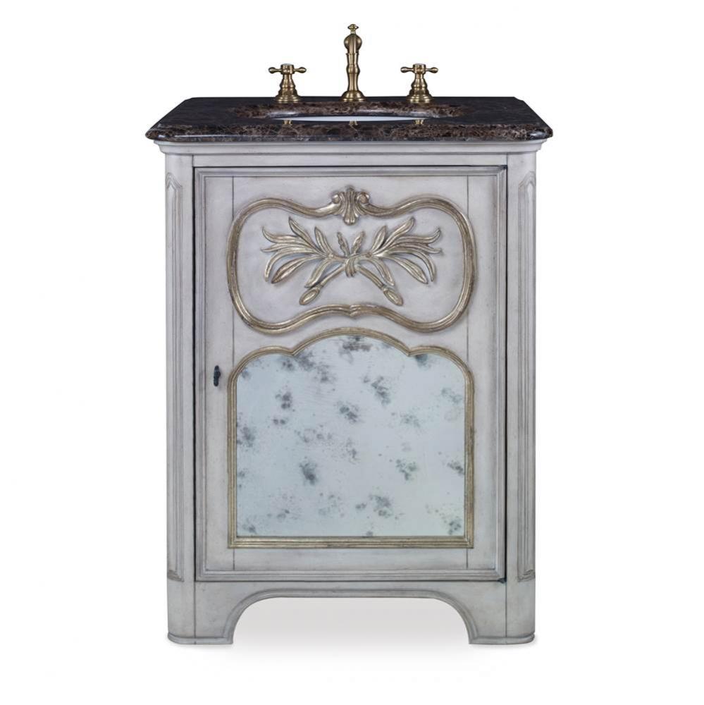 Laurel Petite Sink Chest - White