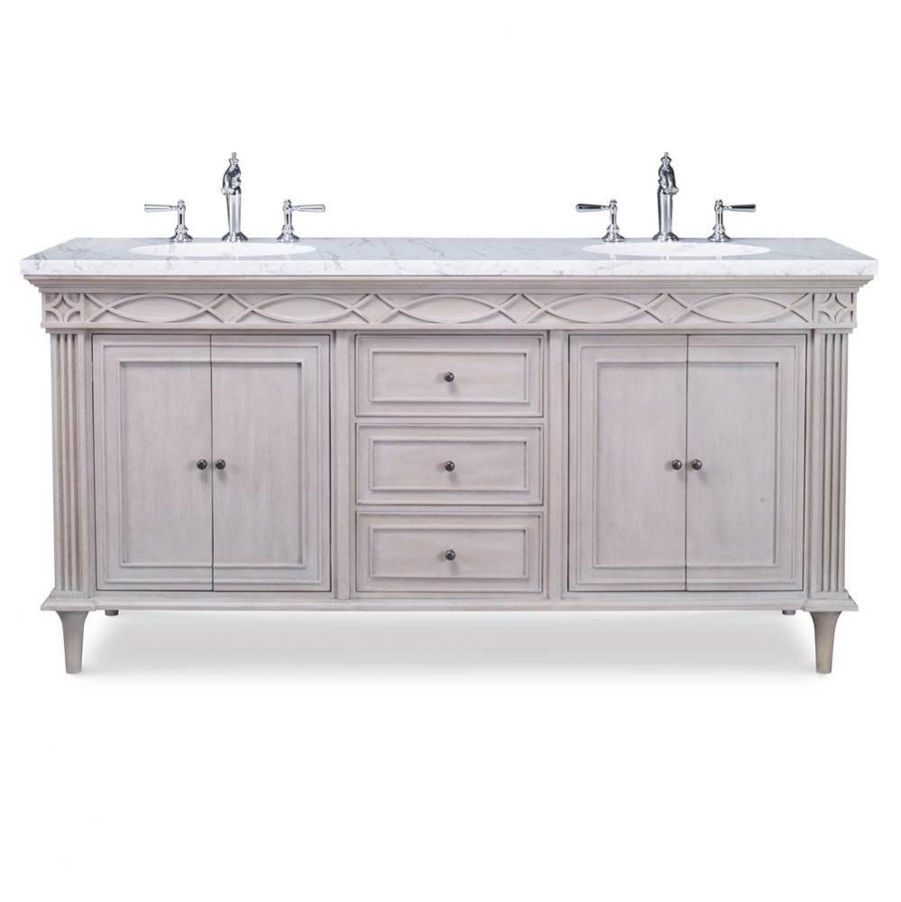 Seville Double Sink Chest