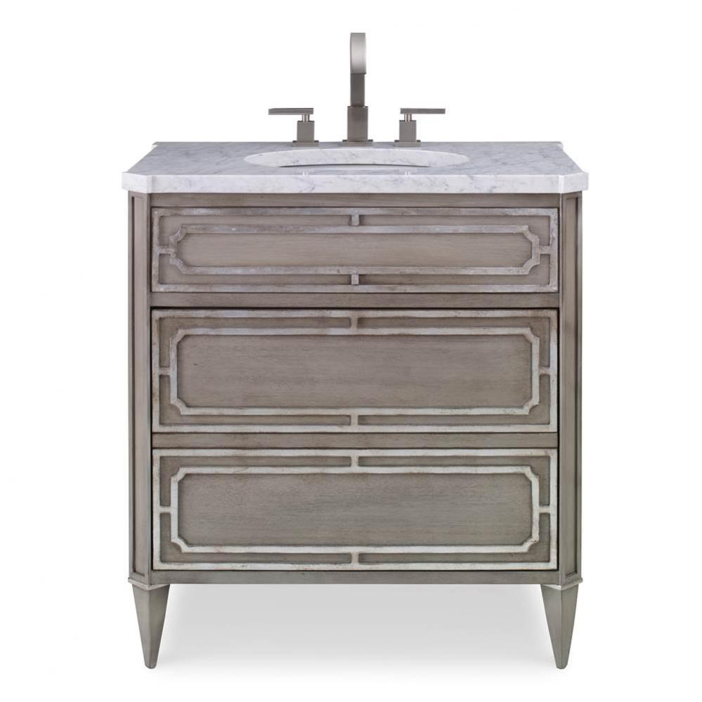 Emperor Medium Sink Chest - Ash Grey
