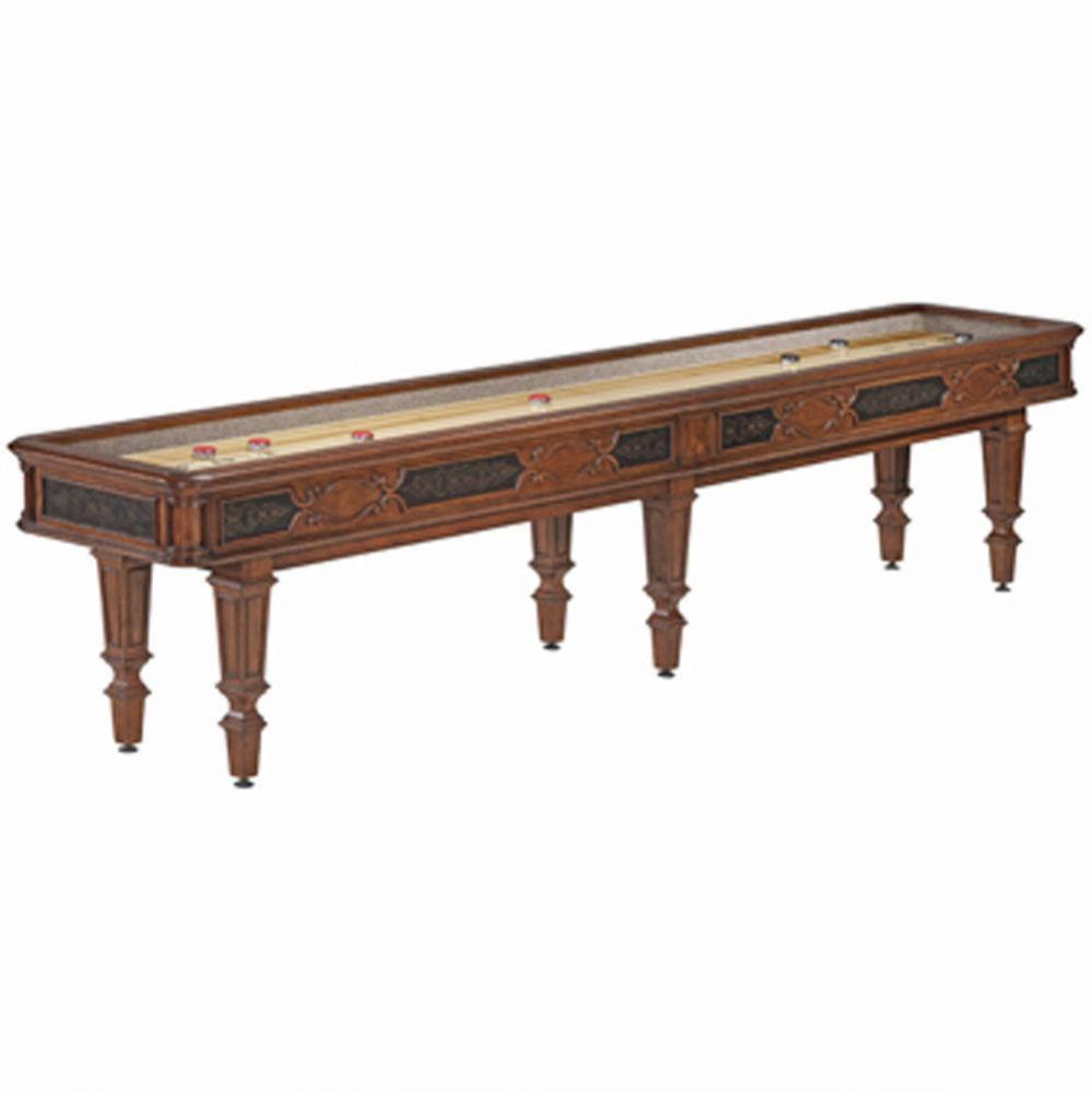 Elegant Scroll Shuffleboard Table -