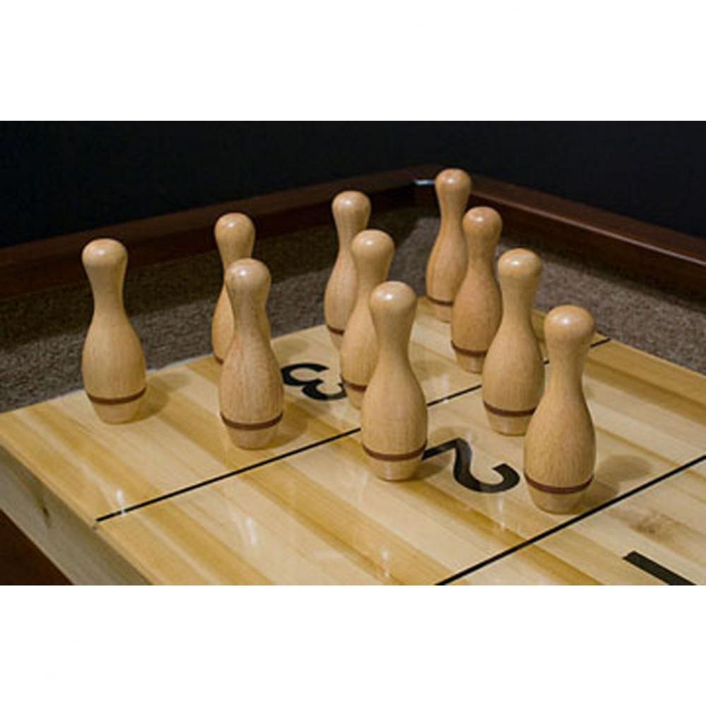 Bowling Pin Set For Shuffleboard