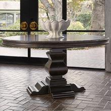 Ambella Home Collection 00270-600-160 - Aspen Round Dining Table, 60'' - Antique