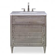 Ambella Home Collection 09206-110-201 - Emperor Medium Sink Chest - Ash Grey