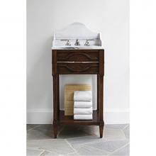 Ambella Home Collection 17553-110-101 - Mini Spindle Sink Chest - Walnut