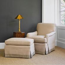 Ambella Home Collection 230-50 - Bristol Ottoman -