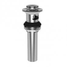 Brasstech 330/26 - Lavatory Push Pop-Up Drain Assembly with overflow