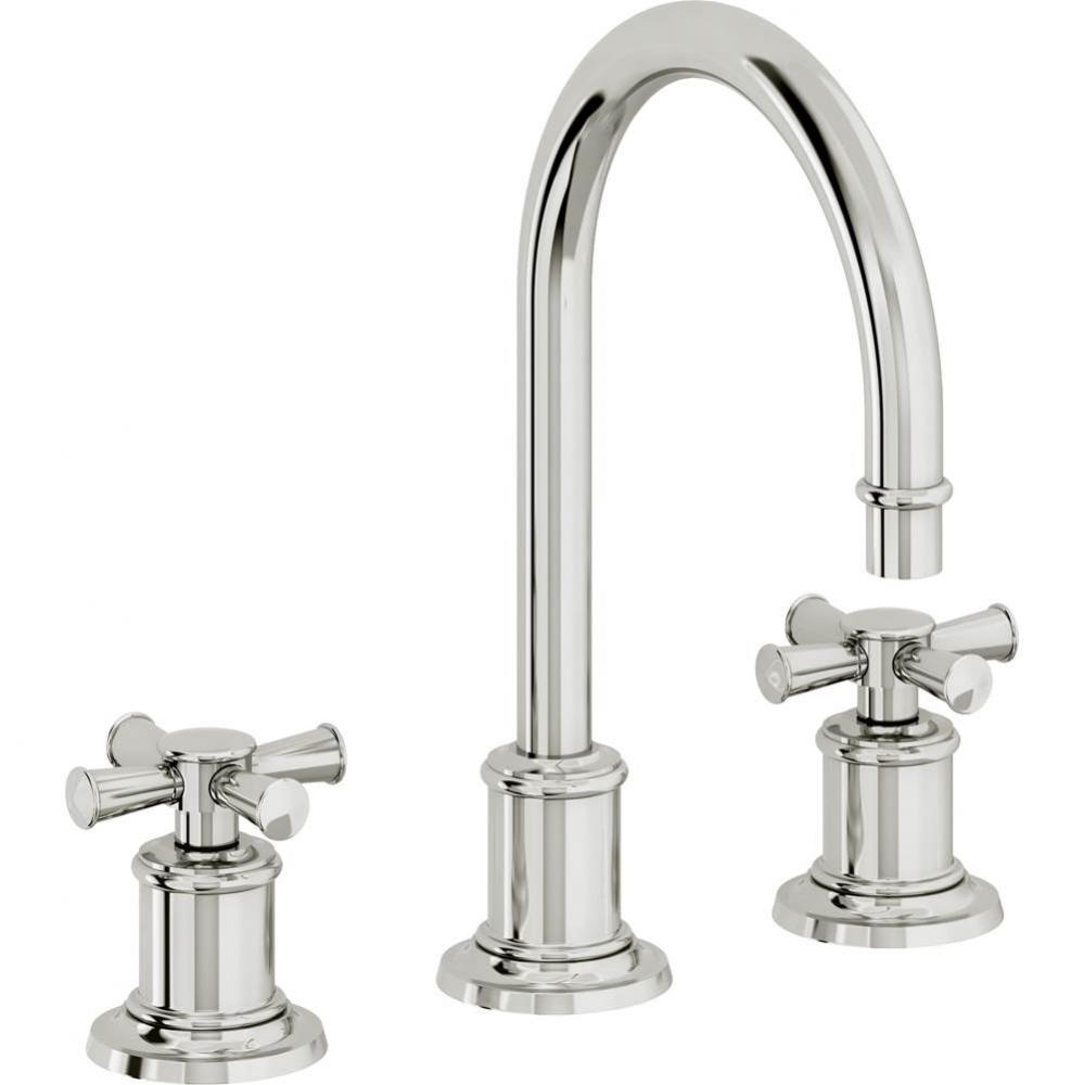 8'' Widespread Lavatory Faucet with Completely Finished ZeroDrain