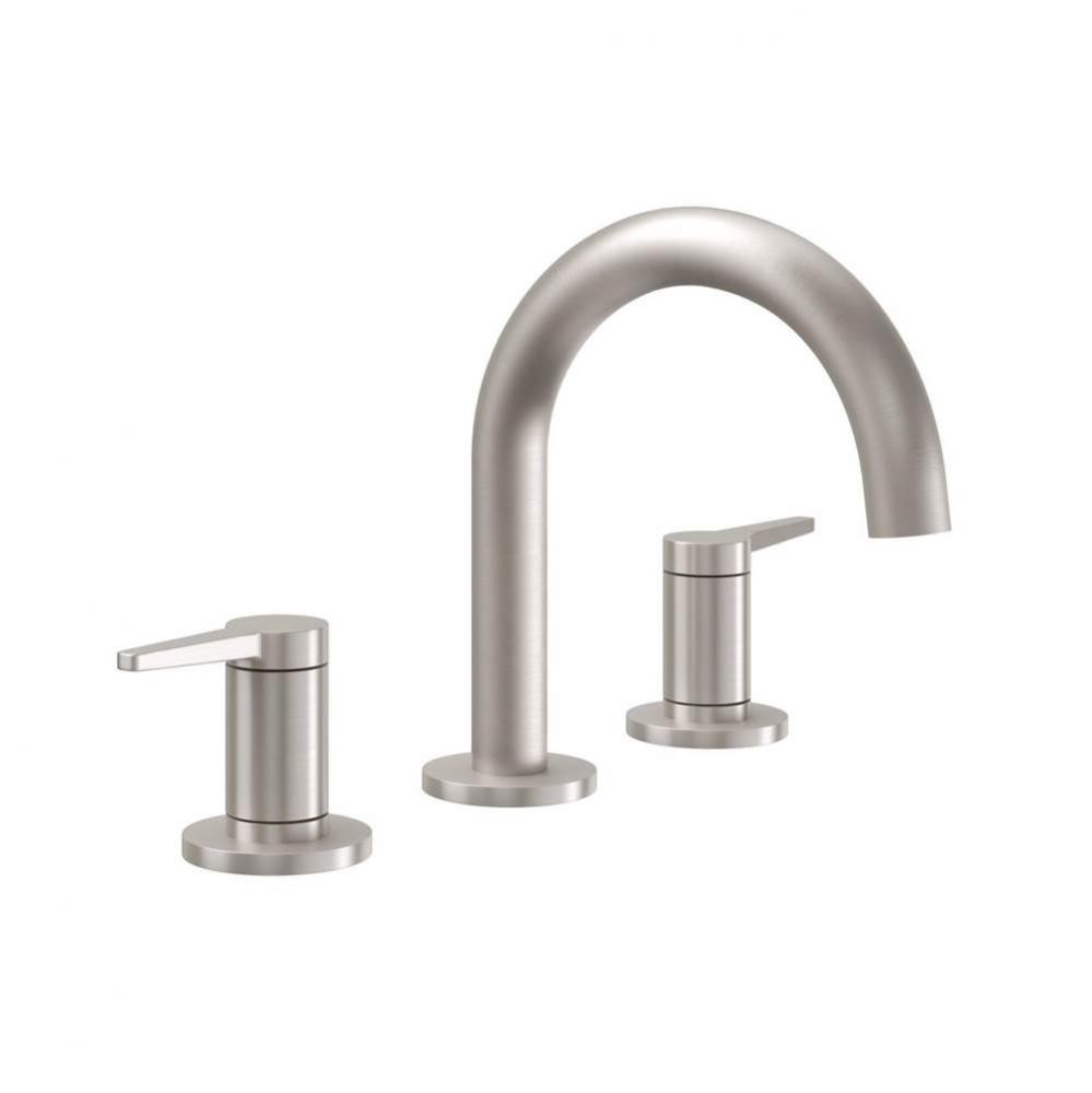 8'' Widespread Lavatory Faucet with ZeroDrain - Medium Spout
