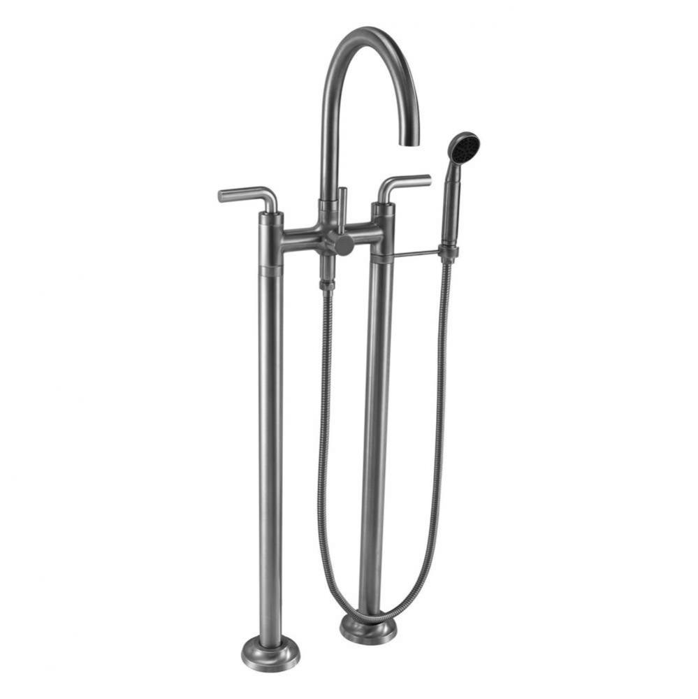 Contemporary Floor Mount Tub Filler