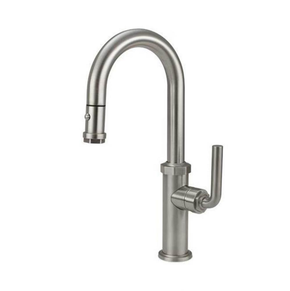 Pull-Down Prep/Bar Faucet - Carbon FiberHandle