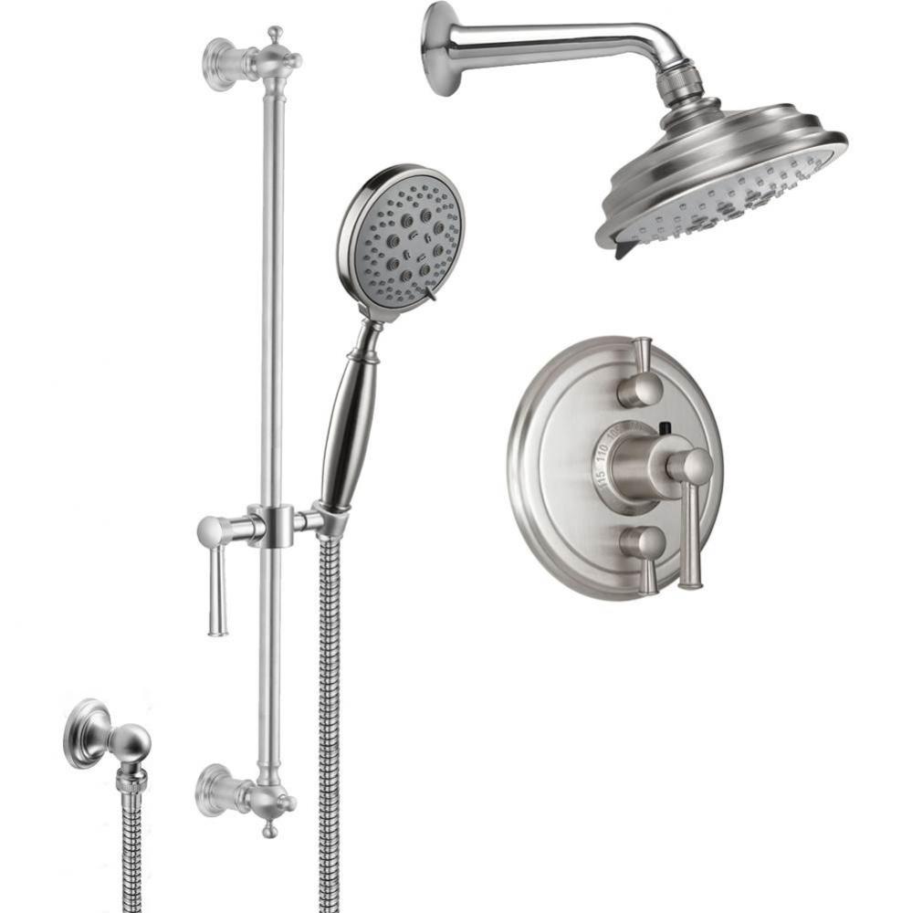 Miramar StyleTherm® 1/2'' Thermostatic Shower System with Showerhead and Handshower