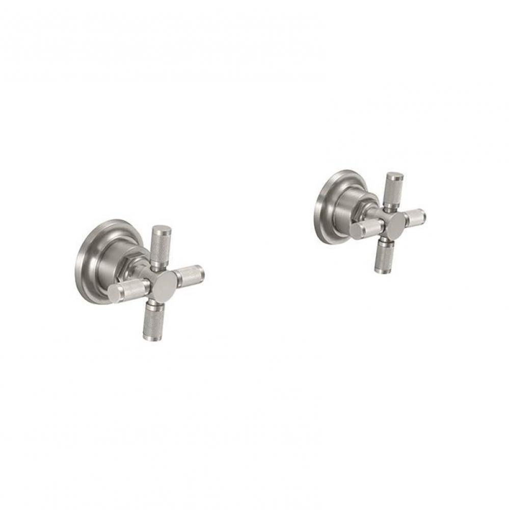 2 Handle Tub And Shower Trim Only - Knurl
