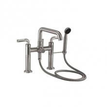 California Faucets 0908-XX.20-PC - Contemporary Deck Mount Tub Filler