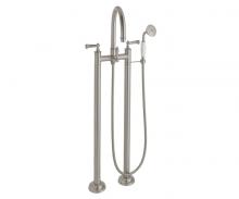 California Faucets 1303-38.20-PC - Traditional Floor Mount Tub Filler