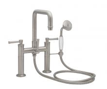 California Faucets 1408-47.20-RBZ - Traditional Deck Mount Tub Filler