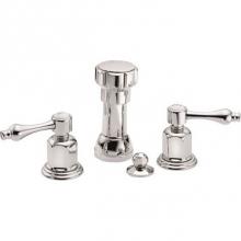 California Faucets 6104-PC - Bidet Set