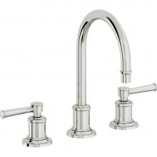 California Faucets 4802ZBF-PC - 8'' Widespread Lavatory Faucet with Completely Finished ZeroDrain