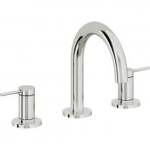 California Faucets 5202MZBF-PC - 8'' Widespread Lavatory Faucet with Completely Finished ZeroDrain