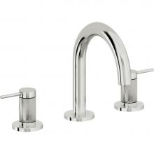California Faucets 5202MKZBF-PC - 8'' Widespread Lavatory Faucet with Completely Finished ZeroDrain