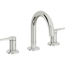 California Faucets 5302MZBF-PC - 8'' Widespread Lavatory Faucet with Completely Finished ZeroDrain