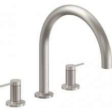 California Faucets 5208-PC - Complete Roman Tub Set