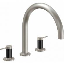 California Faucets 5208F-PC - Complete Roman Tub Set