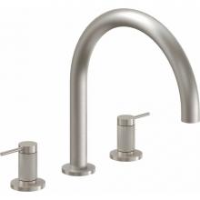 California Faucets 5208K-PC - Complete Roman Tub Set