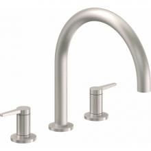 California Faucets 5308-PC - Complete Roman Tub Set