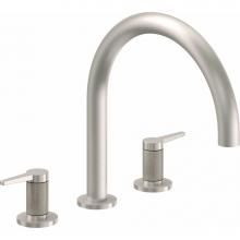 California Faucets 5308K-PC - Complete Roman Tub Set