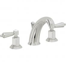 California Faucets 6802ZBF-PC - 8'' Widespread Lavatory Faucet with Completely Finished ZeroDrain