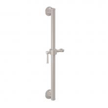 California Faucets 9424S-48-MBLK - 24'' Grab Bar with Slide