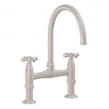 California Faucets K10-120-48X-PC - Bridge Kitchen Faucet