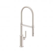 California Faucets K30-150-FL-RBZ - Descanso Culinary Pull-Out Kitchen Faucet