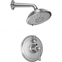 California Faucets KT01-48.18-PC - Miramar StyleTherm® 1/2'' Thermostatic Shower System with Single Showerhead