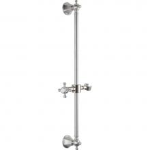 California Faucets SB-47-WHT - Wall Mounted Slide Bar