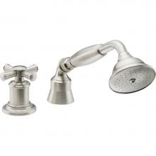 California Faucets 48X.13M.18-PC - Complete Handshower & Diverter for Roman Tub