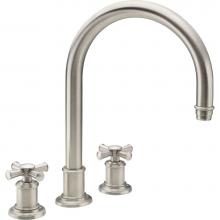 California Faucets 4808X-PC - Complete Roman Tub Set