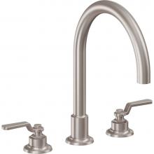 California Faucets 8108-PBU - Complete Roman Tub Set