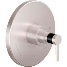 California Faucets TO-PB2L-53F-MBLK - Dual Pressure Balance Trim Only