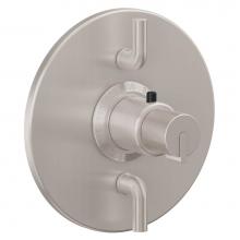 California Faucets TO-TH2L-39K-MBLK - StyleTherm® Trim Only with Dual Volume Control