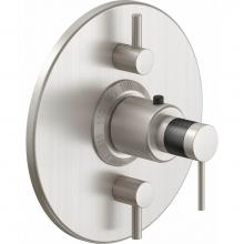 California Faucets TO-TH2L-52F-PC - StyleTherm® Trim Only with Dual Volume Control