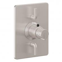 California Faucets TO-THC2L-39H-PC - StyleTherm® Trim Only with Dual Volume Control