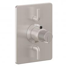 California Faucets TO-THC2L-39PI-PC - StyleTherm® Trim Only with Dual Volume Control