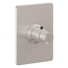 California Faucets TO-THCN-39H-BLK - StyleTherm® 3/4'' Thermostatic Trim Only