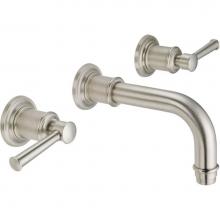California Faucets TO-V4802-7-PC - Two Handle Lavatory Wall Faucet Trim Only