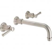 California Faucets TO-V4802-9-PC - Two Handle Lavatory Wall Faucet Trim Only