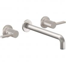 California Faucets TO-V5202-9-E3-PC - Two Handle Lavatory Wall Faucet Trim Only