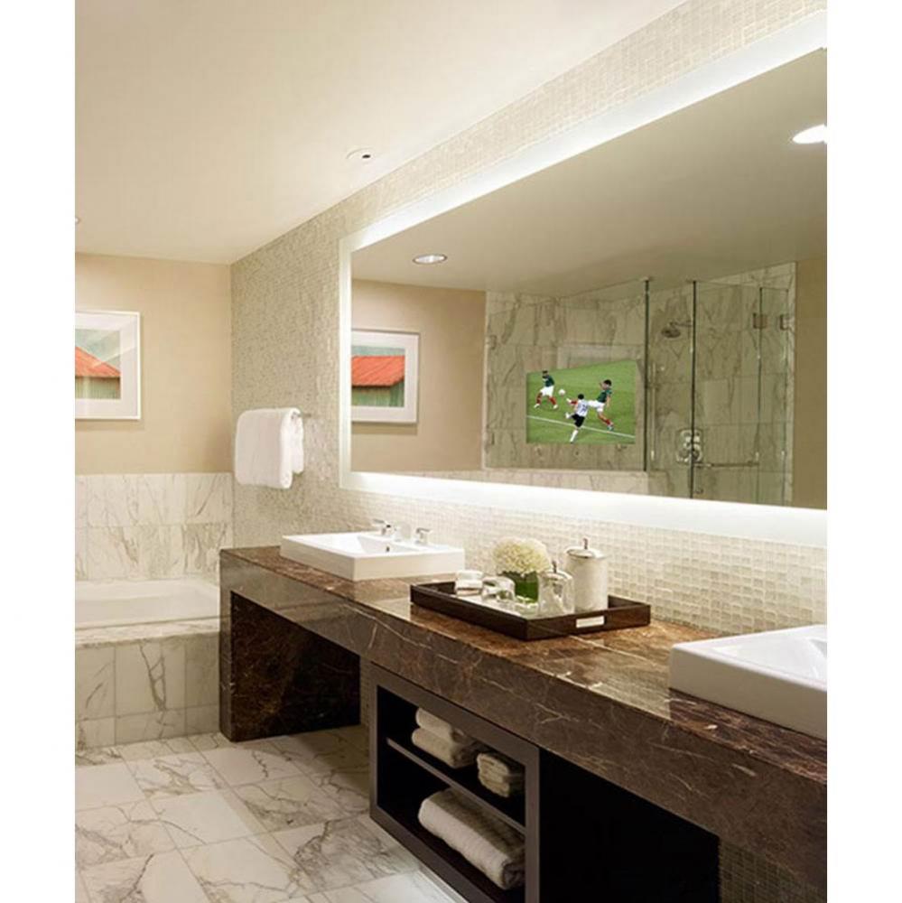 Silhouette 36w x 42h Lighted Mirror TV with 15'' TV