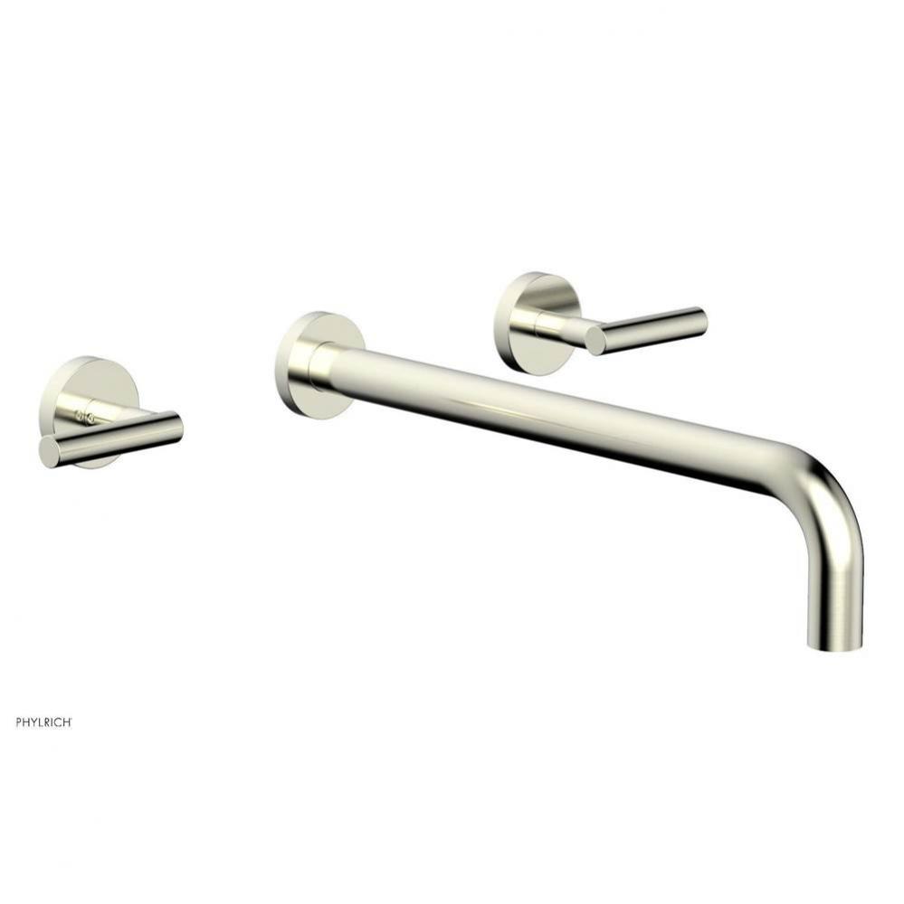 Wall Lav Set Lever Handle 14'' Spt