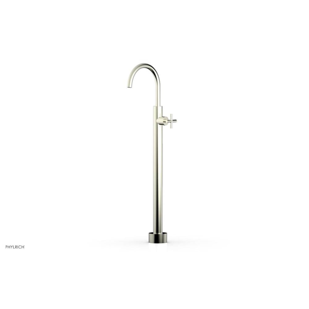 Floor Mounted Tub Filler Cross Hdl-Tall